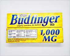 BUDFINGER Chocolate Bar 1000mg