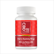 CBD LIVING Calming Gummy Rings 300mg